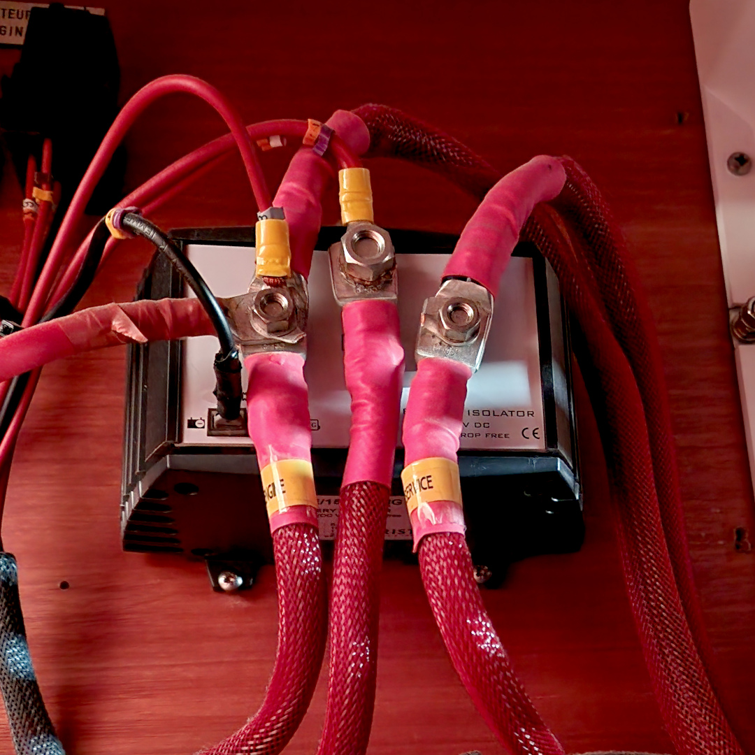Analyse der Bootstechnik im Motorraum